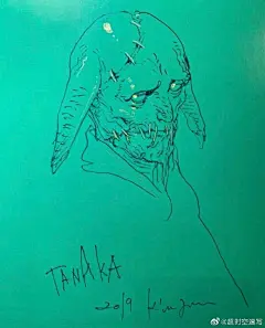 ^
@金政基KimJungGi 老师的签绘来一波～真的是超级高产 在机场竟然偶遇了@寺田克也 ，大佬之间的见面方式

#超时空速写##金政基##人文艺术# ​​​​