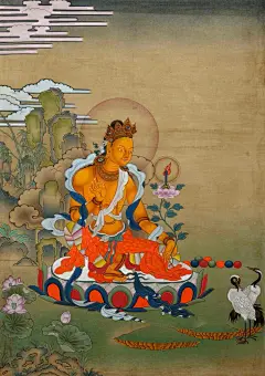 甲央尼玛的精品手绘唐卡欣赏（副本）