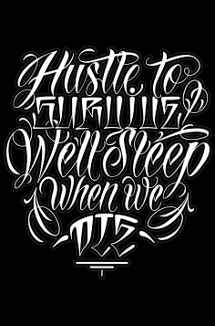 奇卡诺花体字(chicano lettering)