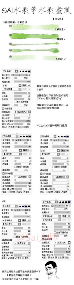 借你手用下采集到教程●sai教程