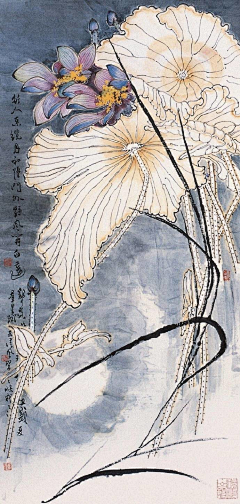 月色溶溶蝴蝶梦采集到东方绘画名作