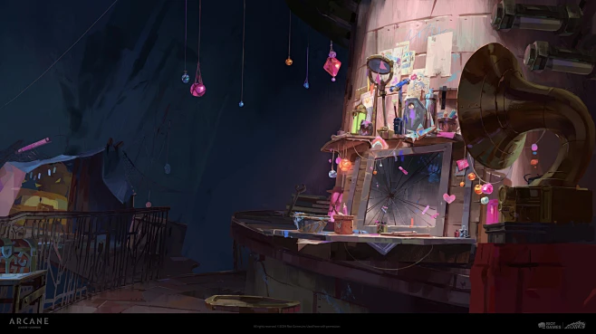 Arcane matte painting-花瓣网