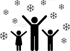 snowing