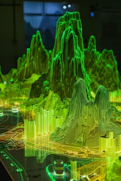 地产微观模型中式地产模型