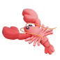 Lobster 3D Icon