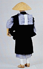 日本时代衣装演变 （十四） : 江户时代 25、名字叫做 云水 的旅装