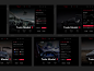 Tesla - Design your Model X automotive minimal black dark shopping tesla car tesla web design colors ui design product design