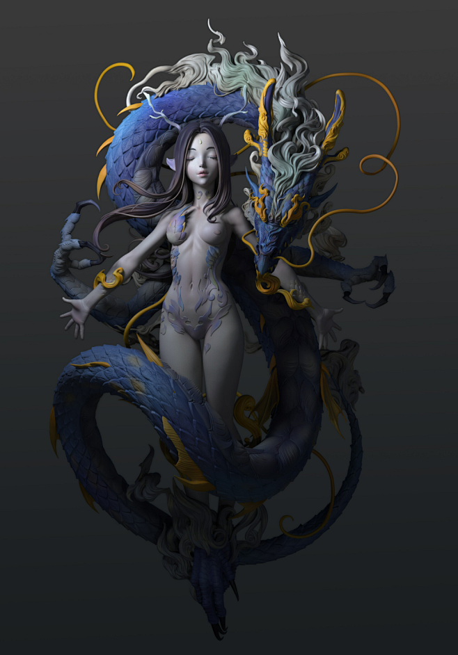 《龙》, 奇怪的模型师