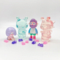 _ Clear Clear #Larvo#rico#왓더파머#arttoy