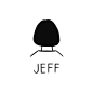 JEFF | Noritake / のりたけ : 原宿の美容室・JEFFのロゴ、印刷物デザインを担当。顧客向けグリーティングカードは夏と冬、年2回制作。2012年3月21日オープン。http://hairsalonjeff.com/