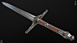 Sword, Alexey Kovalsky : Just a sword.
Made in 3ds max and Zbrush. 
Rendered in Marmoset.