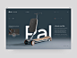 PAL-Smart Scooter Concept最小网格布局电子商务着陆品牌排版ux网站概念uxui设计ui