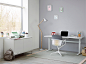 Atlas Office Landscape : Atlas Office Landscape的立式工作表面提供了完美的解决方案，美观大方同时将高度可调节功能与协作式工作风格融为一体。 