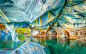 General 2100x1315 nature landscape lake cave marble cathedral Chile colorful water erosion