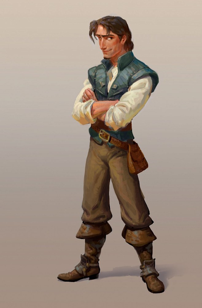 【Tangled】魔发奇缘的概念艺术设定...