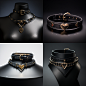 sutr346_black_leather_collar_with_gold_charm_and_heart_in_the_s_38a21eab-dd31-435a-9dc3-5a1b2d0e3d96.png (2048×2048)