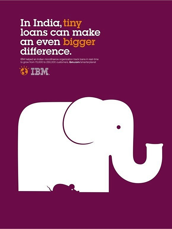 IBM全球企业咨询部插画广告欣赏 | U...