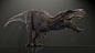 Tyrannosaurus Rex - Saurotopia, Fernando Usabiaga Bustos : Hi there Artists! i wanted to share with u my last model! it has been such a cool one! i made this one from the Rexy model i made a couple months ago, and i think it looks so cool!  such a great w