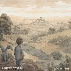 山坡上的孩子_提示词查看_Midjourneyai绘图工具关键词描述词咒语_1024X1024像素-眺望,树木,草地,山坡,短发,男孩,儿童,彩铅画-提示词编号:2023071915322304-绘ai-www.ai016.com-素材库-sucai1.cn