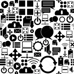 蜘蛛网,图标,四方连续纹样,背景,传媒,商务,计算机,云,技术,图像