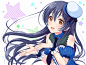 「二次元 少女」动漫 插画 Pixiv Lovelive！画师祐喜笔下的μ's，动图版超赞！画師id=10539782[侵删]【畫師：祐喜】