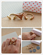 【仅1件】鹿儿丨泰国清迈特色手工艺创意戒指小鹿可爱立体礼物-淘宝网