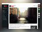 YouTube Redesign - WIP 3 white video platform geographic youtube redesign channel website player black flat dark