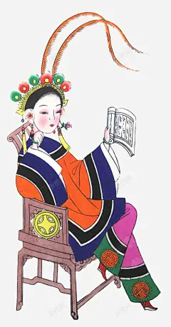 卡通装饰人物介绍海报古代人 装饰设计 元素 免抠png 设计图片 免费下载 页面网页 平面电商 创意素材