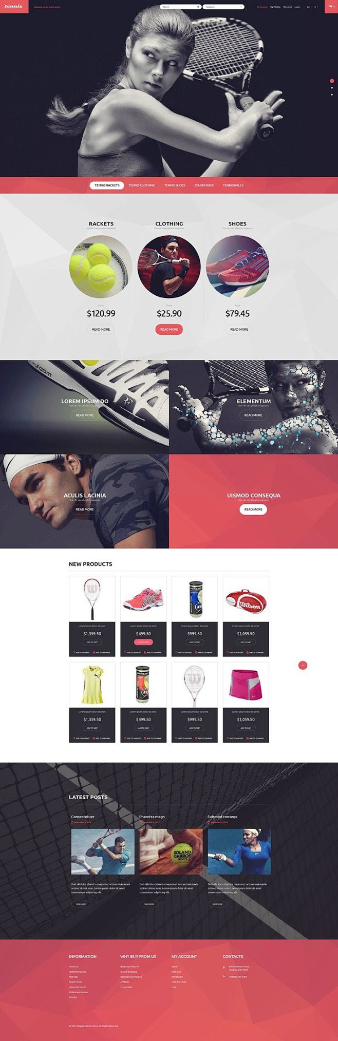 Tennis Equipment Mag...