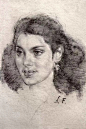 大師的素描手稿，你我望塵莫及！ - iFuun : · 尼古拉·費欣 ·（1881-1955）Nicolai Ivanovich Fechin （俄語:Никол …