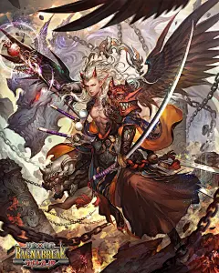 绝版神魔x继承手抓超清原图合集368P，精美游戏卡牌2560P！-日韩画风-微元素Element3ds - Powered by Discuz!