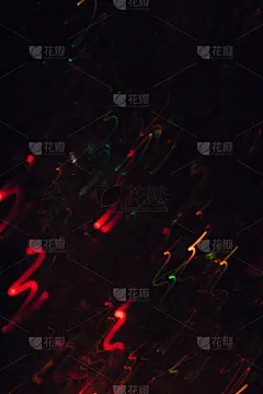 色彩鲜艳,抽象,背景,垂直画幅,美,留白,夜晚,生日,光,放焰火