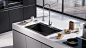 Kitchen sinks and faucets - full CGI. : Hello there,this is my last project for Sinkology and Pfister Faucets companies. I was asked to prepare fully computer generated images showing new products (kichen sinks and faucets) in a commercial manner. The goa