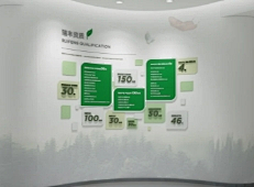whoe采集到环保绿色展会展板