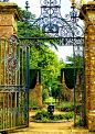 Courtyard Gate, Devon, England photo via rustic