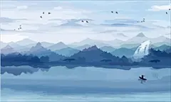 武侠风插画