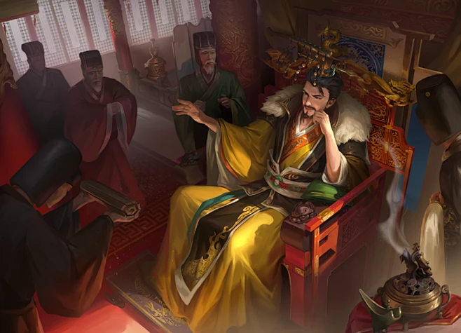 汉灵帝*刘宏_看图_三国杀皮肤吧_百度贴吧-花瓣网