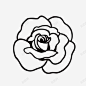 线条玫瑰花图 免抠png 设计图片 免费下载 页面网页 平面电商 创意素材