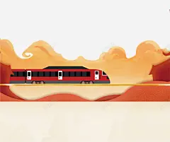 卡通春运火车快线 免抠png 设计图片 免费下载 页面网页 平面电商 创意素材