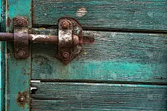 漂亮的老式垃圾木材纹理。使用剥皮油漆的复古材料。股票的背景,照片