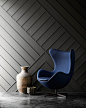 丹麦家具品牌Fritz Hansen × 设计师 Arne Jacobsen，漂亮椅子的漂亮图片。