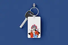 钥匙扣国创戏曲文创样机