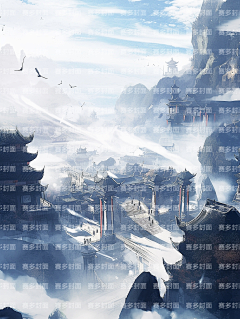 赛多封面设计工作室采集到版权-历史背景风景【授权QQ3324352440】