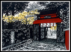 小石_新阅读采集到乡野_版画