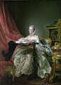 François-Hubert_DROUAIS_1763-4._London_NG._Madame_de_Pompadour_at_her_Tambour_Frame..jpg (3019×4226)