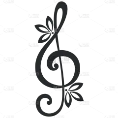 手绘-音符元素贴纸SVG-8