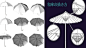 #设计秀# 《#SAI资源库# 绘画干货！动漫8套雨伞的画法！》自己借鉴，转需！ °《绘画干货！动漫8套雨伞的画法！》 ​​​​