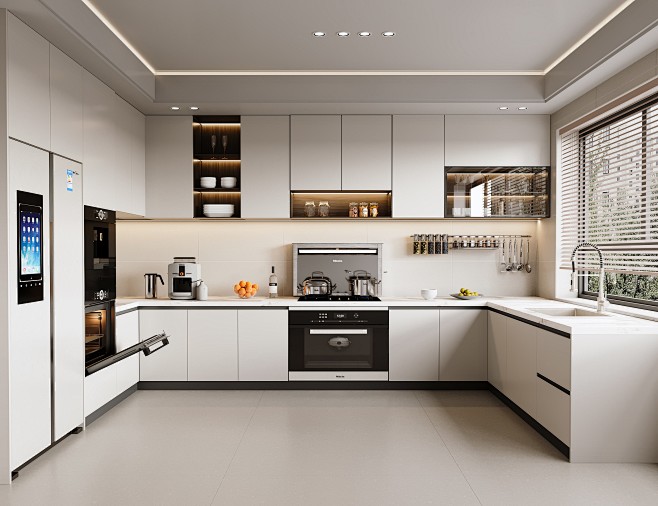 现代厨房-室内设计-拓者设计吧