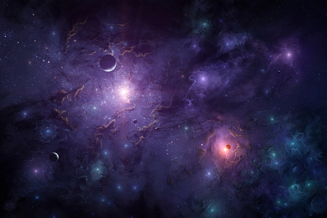 一般 1920x1280 太空星云太空艺...