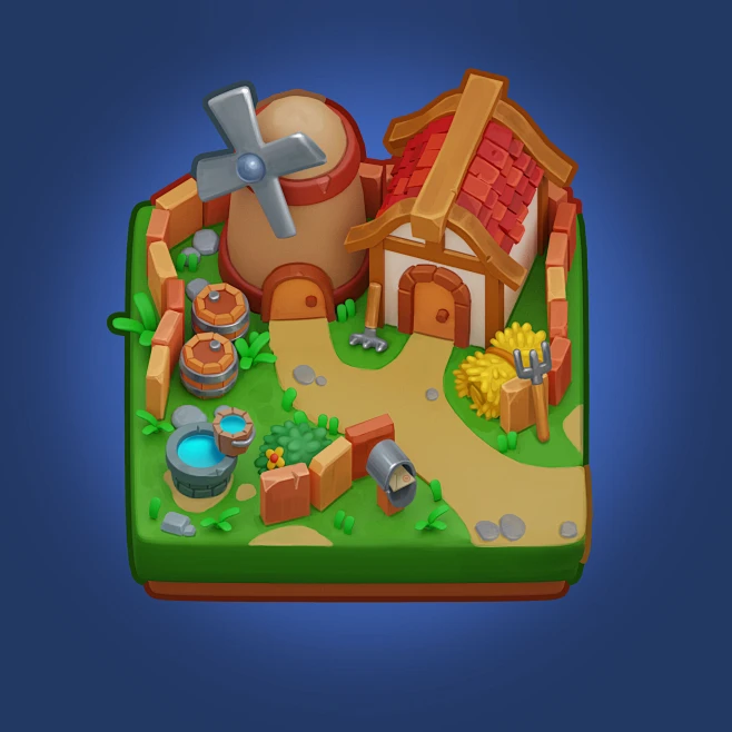 Farm Work-花瓣网